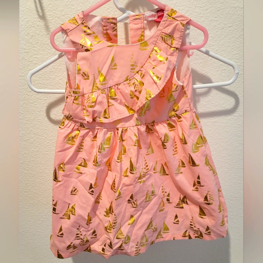 🔵 3/202T summer sail boat dress ⛵️